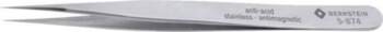 BERNSTEIN Tweezers; 120mm; Blade tip shape: