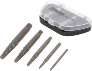 BETA Tools set: screw extractor; 5pcs
