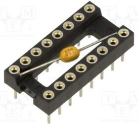 BINDER MPE Socket: integrated circuits; DIP16