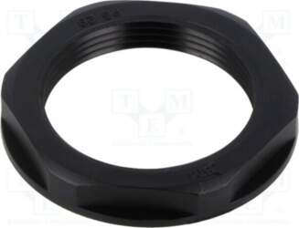 BM GROUP Nut; PG29; polyamide; black