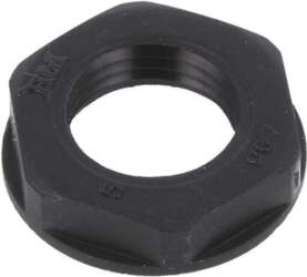BM GROUP Nut; PG7; polyamide; black