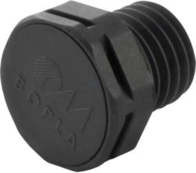 BOPLA Pressure compensation device; IP69; black