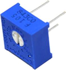 BOURNS Potentiometer: mounting; 10kΩ; single turn
