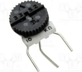 BOURNS Potentiometer: mounting; 5kΩ; single turn