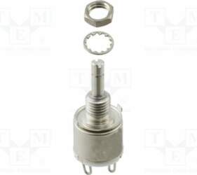 BOURNS Potentiometer: shaft; 5kΩ; single turn