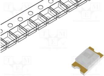 BROADCOM (AVAGO) LED; red; SMD; 0805
