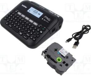 BROTHER Label printer; Keypad: QWERTY; Interface: