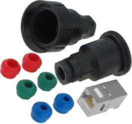 BULGIN Cable joint; Buccaneer Ethernet; Cat