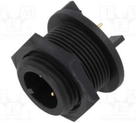BULGIN Connector: circular; socket; male; PIN: