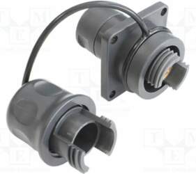 BULGIN Connector: fiber optic; plug; multi-mode