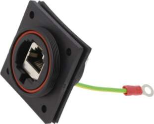 BULGIN Coupler; socket; Buccaneer Ethernet; PIN: