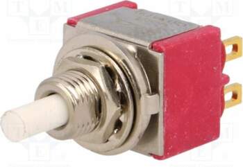 C&K Switch: push-button; Pos: 2; DPDT