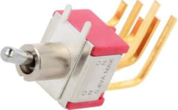 C&K Switch: toggle; Pos: 2; DPDT
