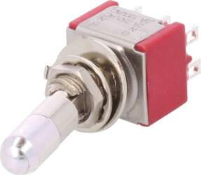 C&K Switch: toggle; Pos: 2; DPDT