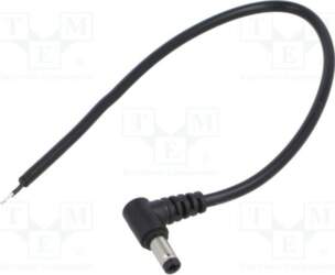 Cable; 2x0.5mm2; DC 5,5/2