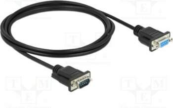 Cable; D-Sub 9pin socket,D-Sub 9pin