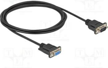 Cable; D-Sub 9pin socket,D-Sub 9pin