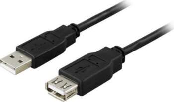 Cable DELTACO USB 2.0, 2m