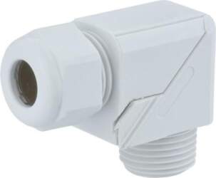 Cable gland; angular; PG9; IP68; polyamide