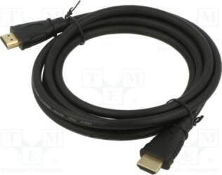 Cable; HDMI plug,both sides; HDMI