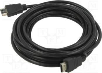 Cable; HDMI plug,both sides; High