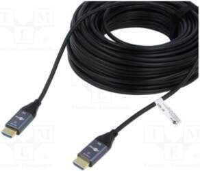 Cable; HDMI plug,both sides; PVC