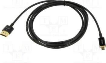 Cable; HDMI plug,micro HDMI plug