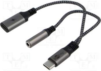 Cable; Jack 3.5mm 3pin socket