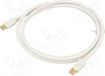 Cable; mini DisplayPort plug,both sides