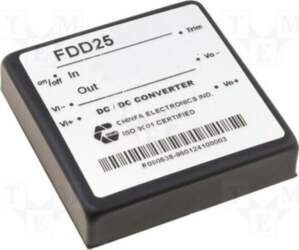 CHINFA ELECTRONICS Converter: DC/DC; 25W; Uin: