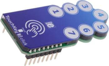 Click board; prototype board; Comp: AT42QT1110