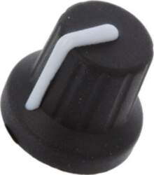 CLIFF Knob; with pointer; rubber,plastic