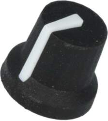 CLIFF Knob; with pointer; rubber,plastic