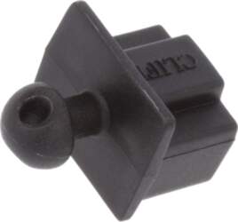 CLIFF Protection cap; black; RJ45 socket
