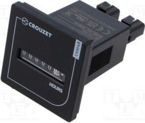 Counter: electromechanical; working time; mechanical indicator