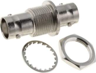 Coupler; BNC socket,both sides; shielded