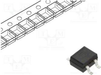 DC COMPONENTS Bridge rectifier: single-phase; 800V