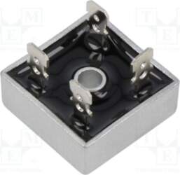 DC COMPONENTS Bridge rectifier: single-phase; Urmax: