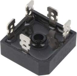 DC COMPONENTS Bridge rectifier: three-phase; Urmax: