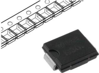 DC COMPONENTS Diode: Schottky rectifying; SMC