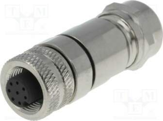 DEGSON ELECTRONICS Connector: M12; plug; PIN:
