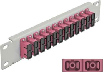 Delock 10" Fiber Optic Patch Panel