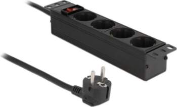 Delock 10" Power Socket 4-way with