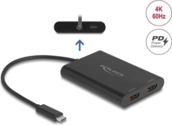 Delock Adapter USB Type-C™ to 2
