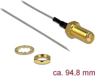 Delock Antenna Cable SMA jack bulkhead