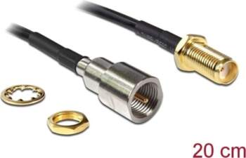 Delock Antenna Cable SMA Jack Bulkhead