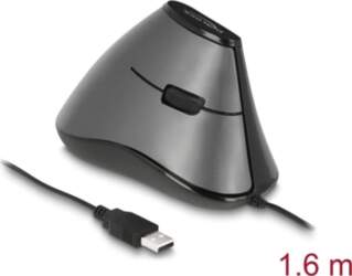 Delock Ergonomic optical 5-button USB mouse
