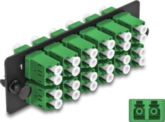Delock Fiber Optic Adapter Panel LC