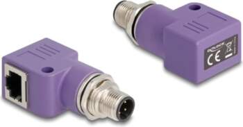 Delock M12 Adapter D-coded 4 pin