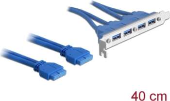 Delock Slot bracket USB 3.0